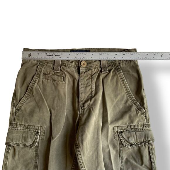 Tommy Hilfiger Cargo Pants Men 30x32 Green‎ Utility Workwear Military Pockets - Picture 3 of 16